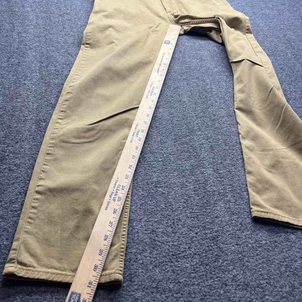 Levi Strauss Pants Mens‎ 32x32 Fits 34x31 Tan Chino Khaki Stretch Twill Trousers